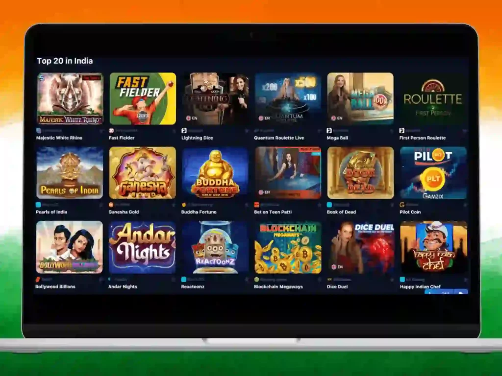 games popular in india on 1win site